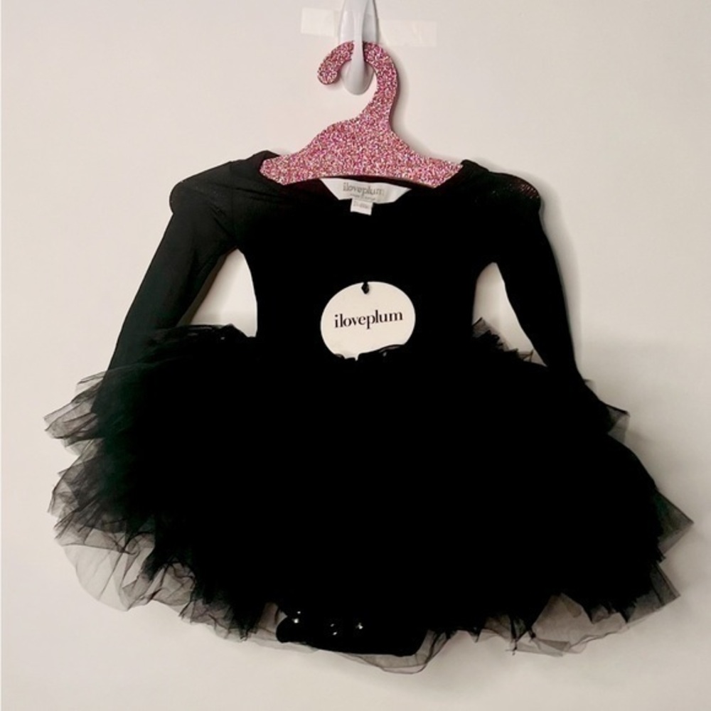 NWT authentic iloveplum BFF tutu - Stella black 3-6M